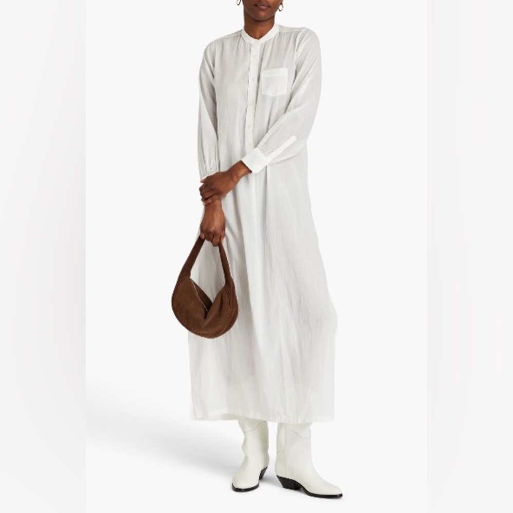 Nili Lotan cotton-voile maxi dress